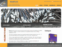 Tablet Screenshot of manflex.co.uk